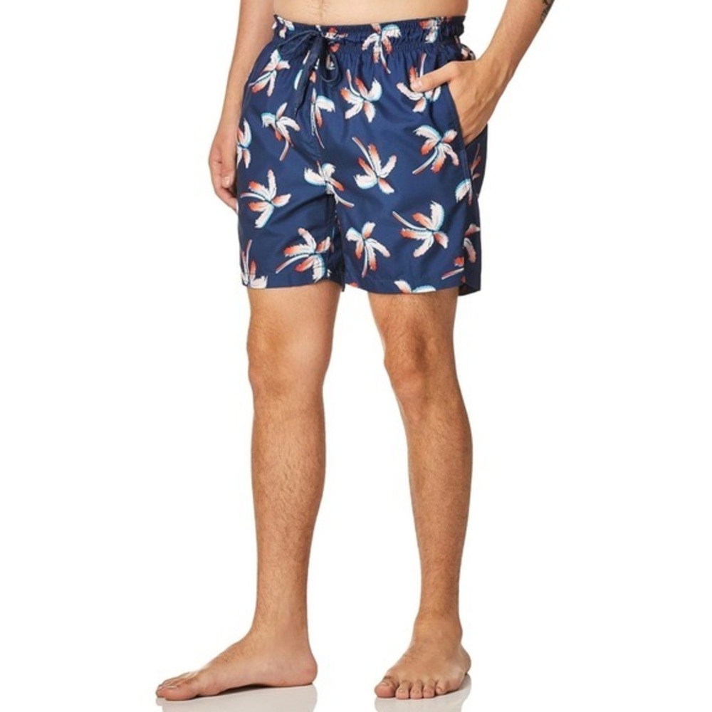 Kanu Surf Men's Havana‎ Swim Trunks 3XL Palm Tree